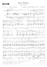 descargar la partitura para acordeón Reet Petite (Ros' Marie) en formato PDF
