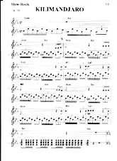 download the accordion score Kilimandjaro (Relevé) in PDF format