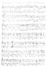 download the accordion score Un dimanche à la guingette (Manuscrite) in PDF format