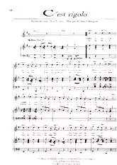 download the accordion score C'est rigolo in PDF format