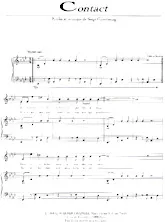download the accordion score Contact in PDF format