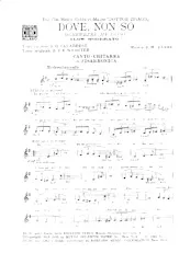 descargar la partitura para acordeón Dove non so (Chanson de Lara) (Dottor Zivago) (Somewhere My Love) en formato PDF