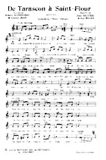descargar la partitura para acordeón De Tarascon à Saint Flour (Marche) en formato PDF