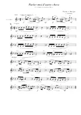 scarica la spartito per fisarmonica Parle moi d'autre chose (Tango Chanté) in formato PDF