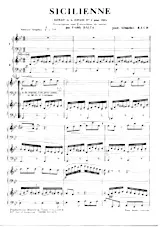 télécharger la partition d'accordéon Sicilienne (Arrangement Freddy Balta) (Pour 2 accordéons de concert) au format PDF