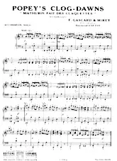 télécharger la partition d'accordéon Popey's Clog Dawns (Mathurin fait des claquettes) au format PDF
