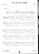 descargar la partitura para acordeón Au café du port (Valse Lente) en formato PDF