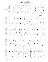 télécharger la partition d'accordéon Korobushka (Arrangement Bill Ritter) au format PDF
