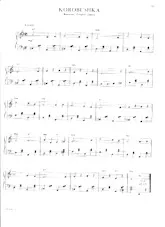 descargar la partitura para acordeón Korobushka en formato PDF