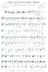 scarica la spartito per fisarmonica Une valse dans mon cœur (Boston) in formato PDF