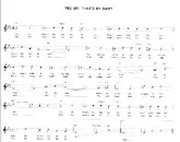 descargar la partitura para acordeón Yes sir that's my baby en formato PDF