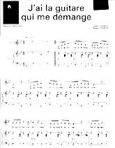 download the accordion score J'ai la guitare qui me démange in PDF format