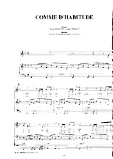 descargar la partitura para acordeón Claude François en formato PDF