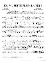 descargar la partitura para acordeón Du musette plein la tête (Java) en formato PDF