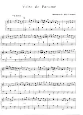 descargar la partitura para acordeón Valse de Paname en formato PDF