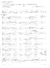 download the accordion score C'est la nuit des troubadours (Valse) in PDF format