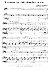 download the accordion score L'amour ça fait chanter la vie in PDF format