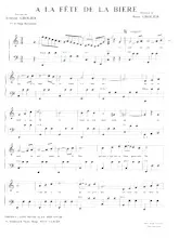 descargar la partitura para acordeón A la fête de la bière (Valse Bavaroise) en formato PDF