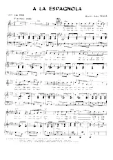 download the accordion score A la espagnola (Paso Doble) in PDF format