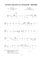 download the accordion score Si on faisait le tour du monde (Marche) in PDF format