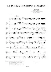 download the accordion score La polka des bons copains in PDF format