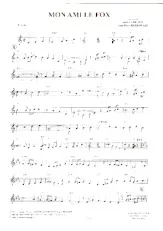 download the accordion score Mon ami le Fox in PDF format