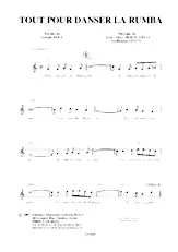 télécharger la partition d'accordéon Tout pour danser la rumba au format PDF