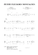 download the accordion score Petite fleur des montagnes (Valse) in PDF format