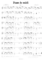 descargar la partitura para acordeón Dans le midi (Java) en formato PDF