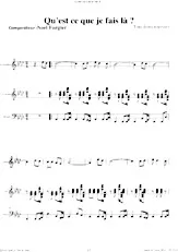 download the accordion score Qu'est que je fais là in PDF format