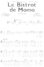 scarica la spartito per fisarmonica Le Bistrot de Momo (Valse Chantée) in formato PDF