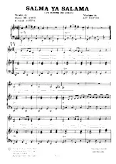 download the accordion score Salma Ya Salama (Un homme des sables) (Chant : Dalida) in PDF format