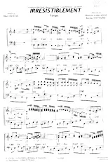 descargar la partitura para acordeón Irrésistiblement (Tango) en formato PDF