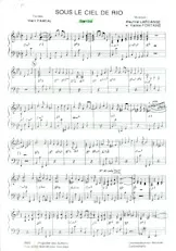 download the accordion score Sous le ciel de Rio (Samba) in PDF format