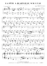 download the accordion score La fête à Blainville sur l'eau (Marche) in PDF format