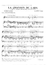 descargar la partitura para acordeón La chanson de Lara (Doctor Zhivago) en formato PDF