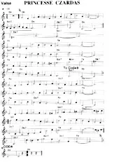 download the accordion score Princesse Czardas (Relevé) in PDF format