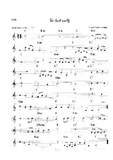 télécharger la partition d'accordéon La dernière valse (The last waltz) au format PDF