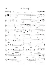 descargar la partitura para acordeón La dernière valse (The last waltz) en formato PDF