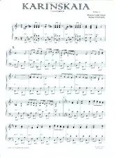download the accordion score Karinskaia in PDF format