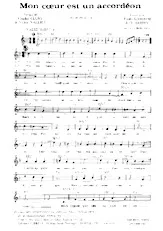 download the accordion score Mon cœur est un accordéon (Valse Musette) in PDF format