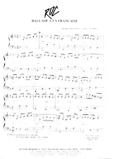 download the accordion score Ballade à la Française in PDF format