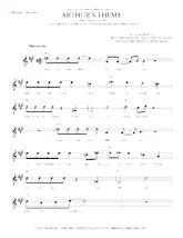 descargar la partitura para acordeón Arthur's Theme (Best That You Can Do) en formato PDF