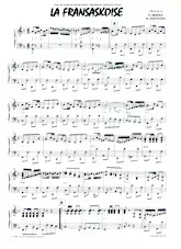 scarica la spartito per fisarmonica La Fransaskoise in formato PDF