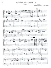 scarica la spartito per fisarmonica La java Moi j'aime ça in formato PDF