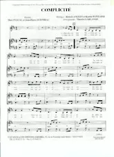 download the accordion score Complicité in PDF format