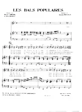 download the accordion score Les bals populaires in PDF format