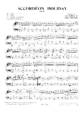 download the accordion score Accordéon Holiday (Valse) in PDF format