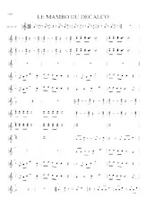 download the accordion score Le mambo du décalco in PDF format