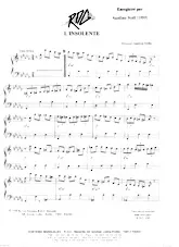 télécharger la partition d'accordéon L' insolente (Valse Swing) au format PDF